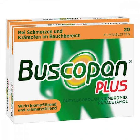 [PZN-01002010] Buscopan Plus Filmtabletten (20 Stk)